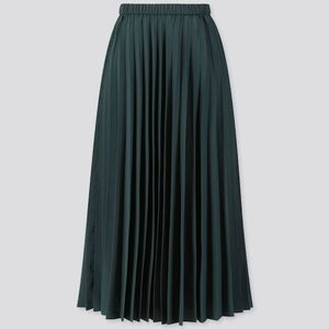 Pleated Maxi skirt